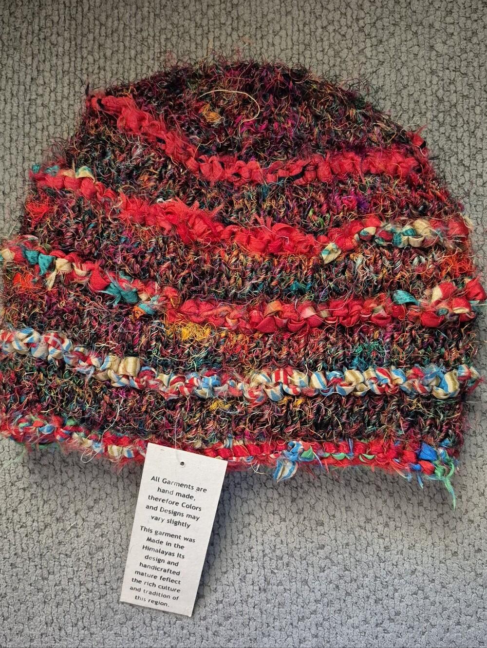 Kathmandu Unisex Wool Silk, Flee E Lined Beanie
